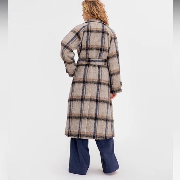 Tanya Taylor Wool Randi Coat Size Extra Small - Picture 3 of 4